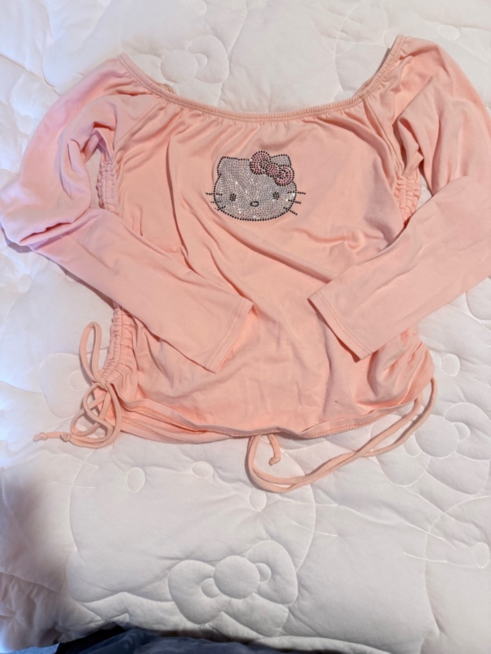 Sanrio Hello Kitty Peach Pink Top